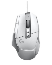 Logitech G502 X Gaming Mouse, USB, White