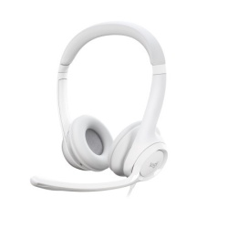 Logitech H390 clear chat comfort USB headset white