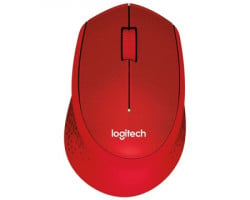 Logitech M330 silent plus wireless crveni miš - Img 3