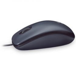 Logitech M90 corded mouse - grey - USB - EWR2 ( 910-001793 )  - Img 4