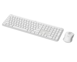 Logitech MK950 Wireless Desktop White US tastatura + miš -3