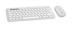 Logitech pebble2 bela tastatura i miš combo US