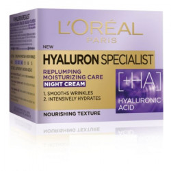 Loreal Paris Hyaluron Specialist noćna hidratantna krema za vraćanje volumena 50 ml ( 1003009345 ) - Img 1