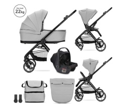 Lorelli kolica za bebe venice 3u1 (22kg max) - grey ( 10022042506A )