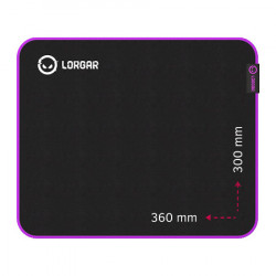 Lorgar main 313, gaming mouse pad, High-speed 360mm x 300mm x 3mm ( LRG-GMP313 ) - Img 1