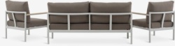 Lounge garnitura 4,5os. bež-2