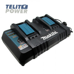 Makita brzi punjač baterije za ručni alat 18V za dva akumulatora DC18RD ( 2333 ) - Img 1