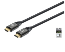 Manhattan 355940 HDMI M/M 8K/60Hz/48Gbps/2m Kabl -1