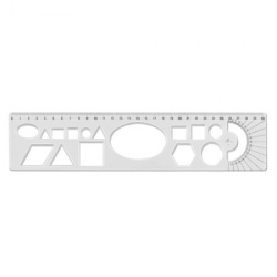 Matematički lenjir 30CM 100028 ( 01/21248 )