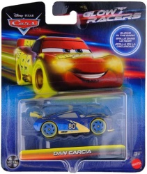 Mattel cars glow dan carcia ( 251612 )
