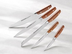 Mehrzer Set noževa German Steel Bubinga 5 kom ( 722942 )-3