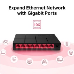 Mercusys LAN svič sa 8 portova   ( Mercusys-MS108G )-2