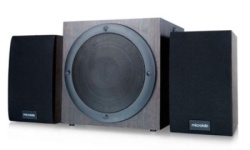Microlab TMN-1/2.1 BT Aktivni drveni zvucnici 2.1 sistem 32W RMS (9W*2+14W) BLUETOOTH 3,5mm-3