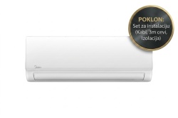 Midea klima uređaj inverter msagbu-12hrfn8 + set 3m ( 8606112423267 )