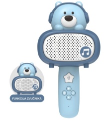 Mikrofon bluetooth 11252 meda plavi ( ZV1339 )