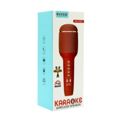 Mikrofon bluetooth ws-900 crveni ( ZV1035 )-2