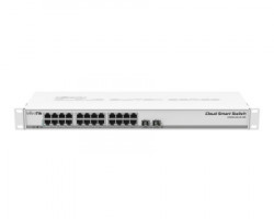 MikroTik (CSS326-24G-2S+RM) SwOS upravljivi switch - Img 1