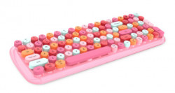 Mofii BT WL retro tastatura u pink boji ( SK-646BTPK ) - Img 2