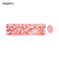 Mofil sweet retro set tastatura i miš pink ( SMK-623387AGPK ) - Img 1