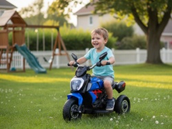 Motor CHOPPER za decu na akumulator - Plavi