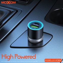 Moxom Auto punjac lx-vc804 pd+qc 38w crni ( A711 )-3