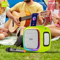  Moxom mx-sk93 100w zvucnik bluetooth sa mikrofonom zeleni ( zv1161 )-3