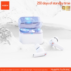 Moxom Slusalice bluetooth mx-tw74 anc bele ( SL1599 )-3