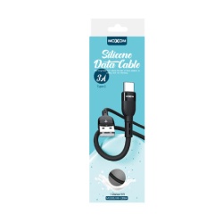 Moxom Usb data kabal  mx-cb184 3a type c 1m crni ( U2070 )-2