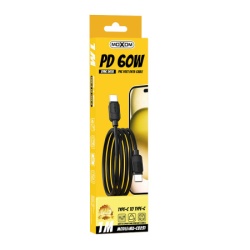 Moxom Usb data kabal mx-cb231 pd 60w type-c na type-c 1m crni ( U2079 )-3