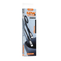 Moxom Usb data kabal mx-cb235 pd 60w type-c na type-c 1m crni ( U2081 )-2