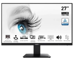 Msi pro mp273a flat fhd IPS 100hz HDMI/dp/VGA monitor 27