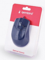 MUS-4B-01 ** Gembird Opticki mis 800-1200Dpi 4-button black 99mm USB (200) - Img 2