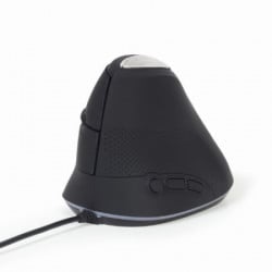 MUS-ERGO-03 Gembird Ergonomic Opticki mis 3600Dpi 6-button black 105mm USB - Img 3