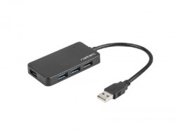 Natec Moth USB 3.0 Hub, 4-Port, Cable 15 cm ( NHU-1342 )