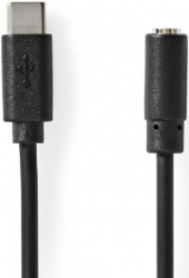 Nedis ccgl65960bk10 adapterski kabl sa usb-c na 3,5mm mu&#353ki sa 4-pinom, 1m - Img 2