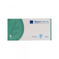 Nitril Rukavice bez pudera Abena S plave 1/100 ( N035 )