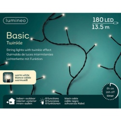 Novogodišnje LED sijalice basic twinkle string1300cm-180L0.50kgs ( 49.4165 )-2