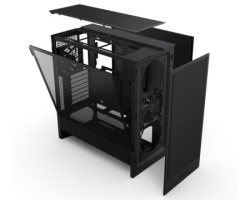 Nzxt H5 Flow Gaming kućište crno (CC-H52FB-01) -4