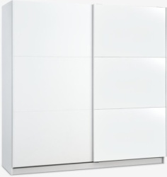 Ormar 200x200 sa ogledalom bela