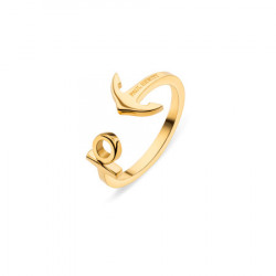 Paul hewitt ancuff zlatni sidro prsten od hirurškog Čelika 52 ( ph-fr-ari-g-52 ) - Img 4