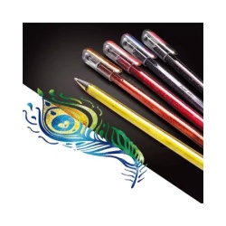 Pentel gel olovka dual metalic set 4/1 ( p.k110xz4 )