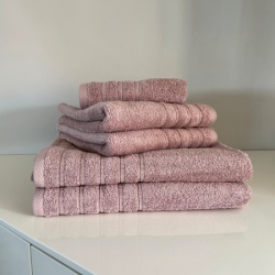 Peškir Bordura 50x100cm 550g/m2 Svetlo Roze boja ( VLK000665-svetlosrozeboja26 )