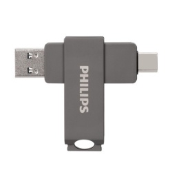 Philips 60ut 3.2 dual port usb-a + type c 256gb Usb flash memorija  ( FM851 )-2