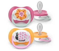 Philips Avent varalica sthr air coll 6-18m 2kom pink/orange ( SCF080/27 )