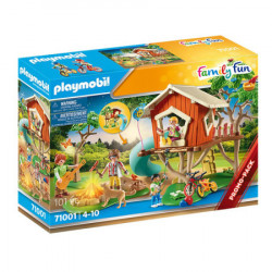 Playmobil family fun kuća na drvetu sa toboganom ( 34335 )