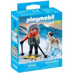 Playmobil My life Zabava na snegu sa bernardincem ( 1043720 )
