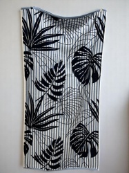 Plažni peškir “Tropic Lines” – 86x160 cm, 100% pamuk A17 ( VLK000668-“Tropic Lines” )