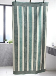 Plažni peškir "Mint Stripes" – 82x160 cm, 100% pamuk A31 ( VLK000668-mintstripes )