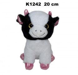 Plišana igračka nasmejana kravica 20cm ( 164049 )