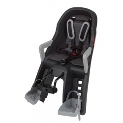 Polisport Korpa za dete guppy mini+ prednja na ram prednje kačenje dark grey-silver ( KRP-8639400021 )